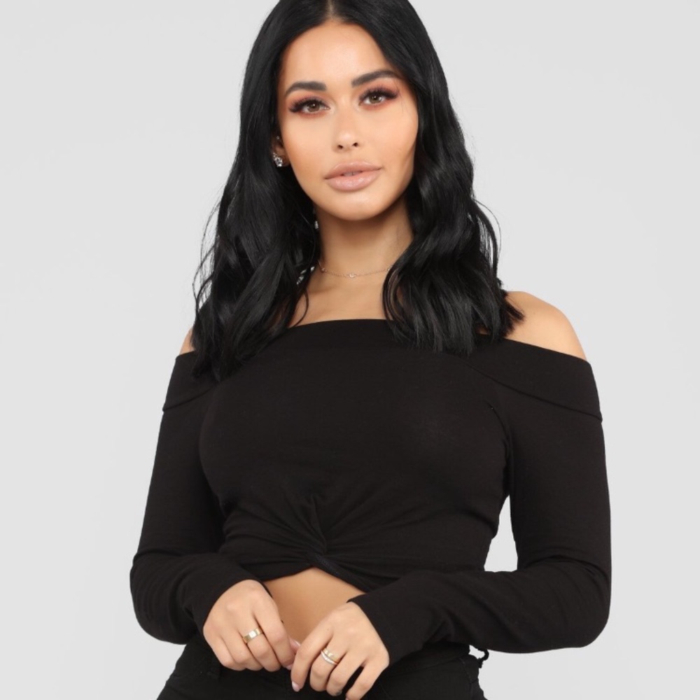 Tag Me Off Shoulder Top
